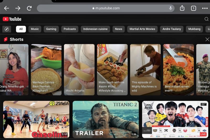 YouTube memperpanjang durasi "Shorts"