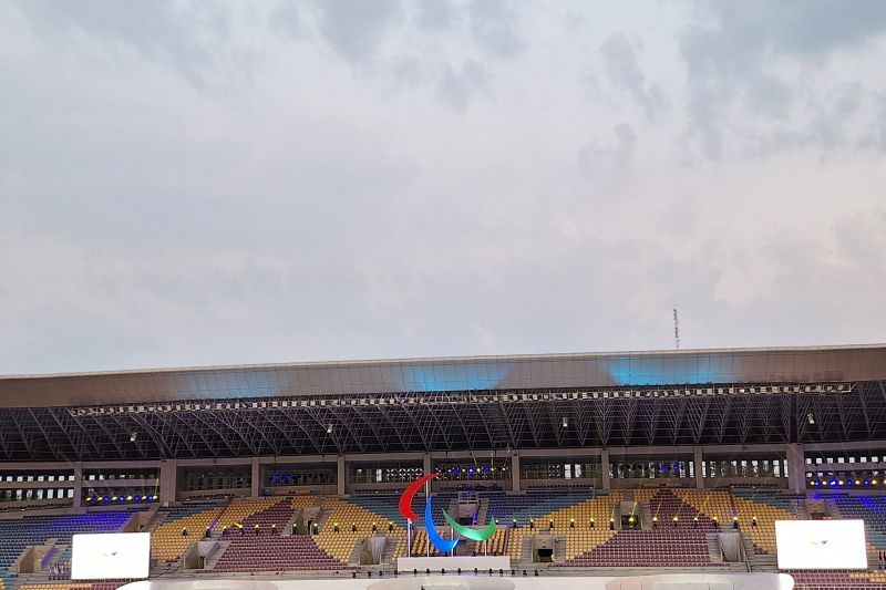 Kondisi stadion Manahan, Solo, Jawa Tengah