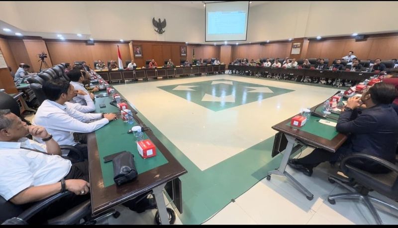 Audiensi Solidaritas Hakim Indonesia di Gedung Mahkamah Agung