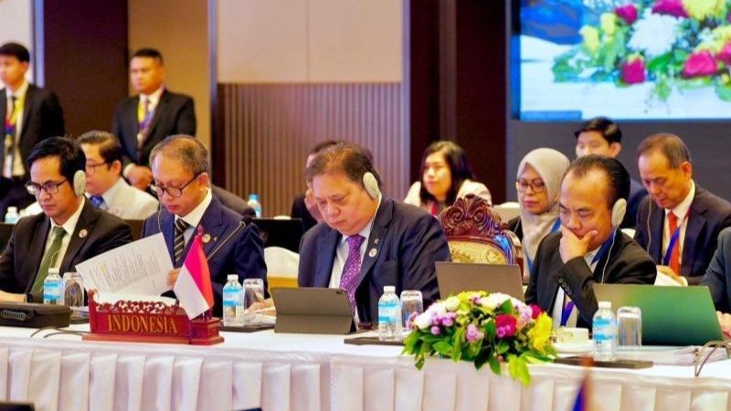 Menko Bidang Perekonomian RI Airlangga Hartarto