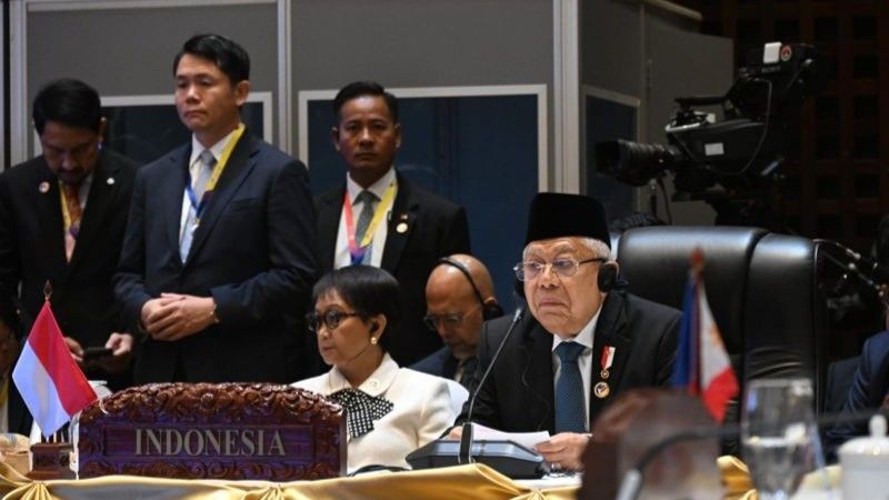 Wakil Presiden RI Ma'ruf Amin di KTT ASEAN