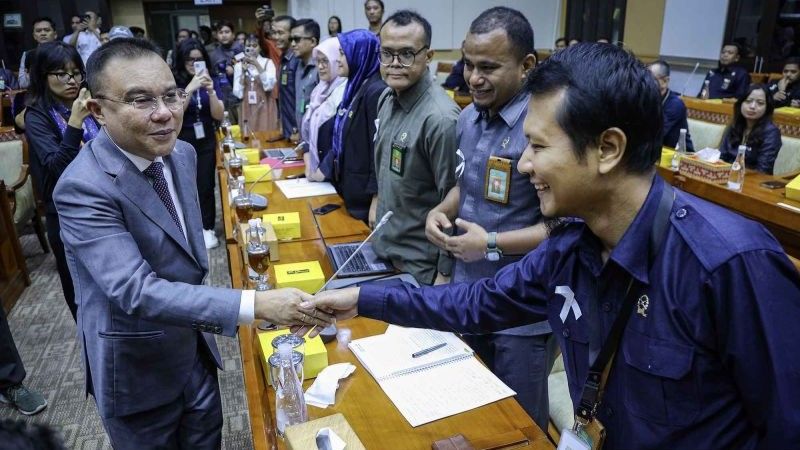 Koordinator Solidaritas Hakim Indonesia Rangga Lukita Desnata