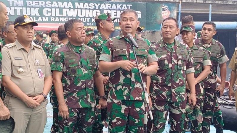 Kepala Staf TNI Angkatan Darat (KSAD) Jenderal TNI Maruli Simanjuntak