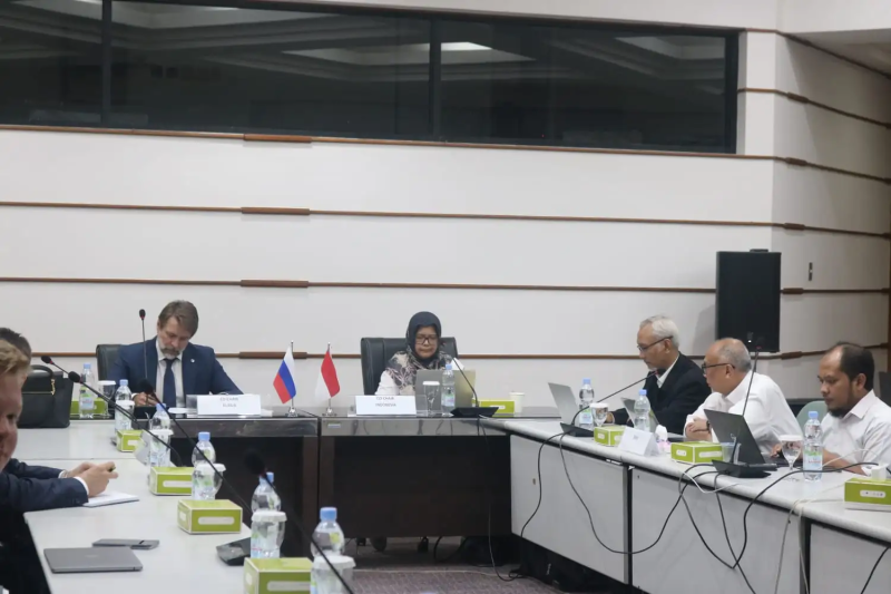 Badan Riset dan Inovasi Nasional (BRIN) bersama perusahaan energi nuklir asal Rusia ROSATOM