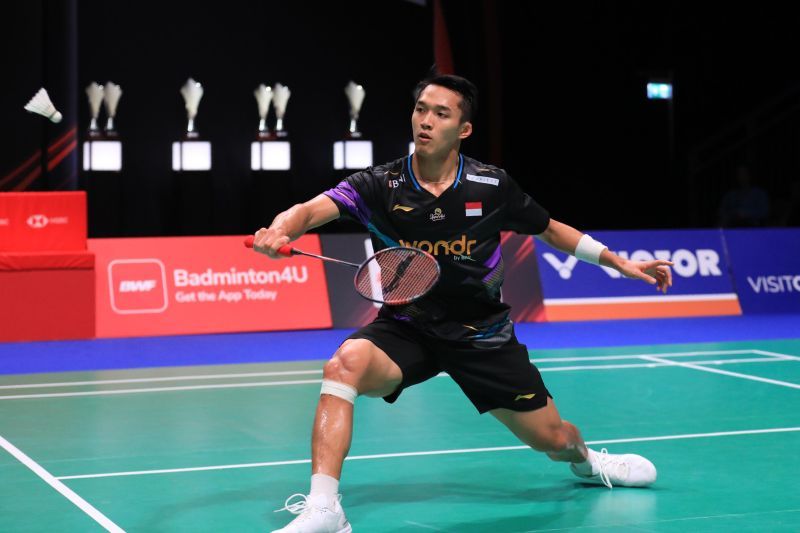 Tunggal putra Indonesia Jonatan Christie