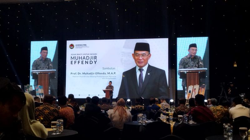 Menteri Koordinator Bidang Pembangunan Manusia dan Kebudayaan (Menko PMK), Muhadjir Effendy