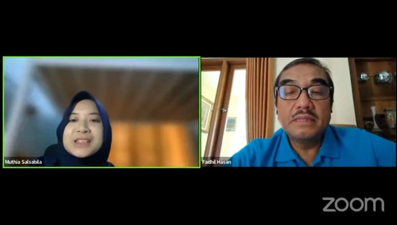 Ekonom Senior Institute for Development of Economics and Finance (INDEF), M. Fadhil Hasan