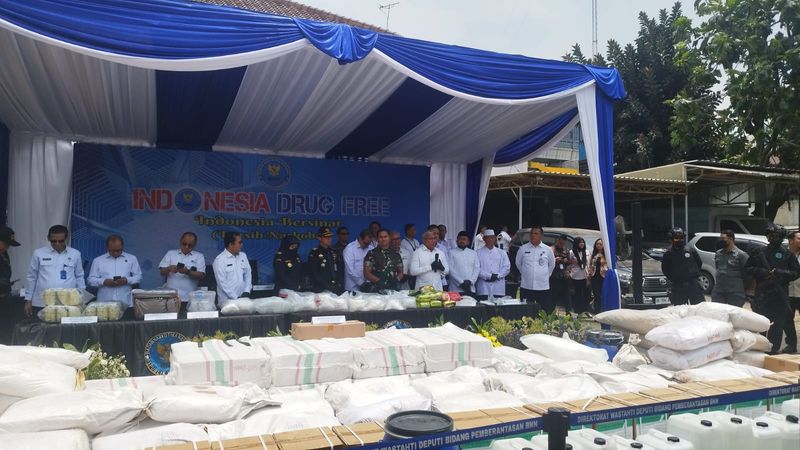 Kepala BNN RI Komjen Pol Marthinus Hukom