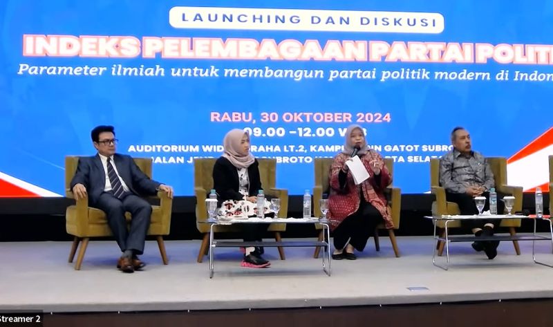 Peneliti Pusat Riset Politik BRIN Mouliza Kristhopher Donna Sweinstani  