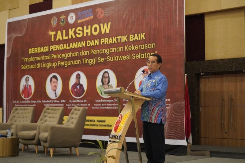 Rektor Unhas Prof Jamaluddin Jompa (JJ)