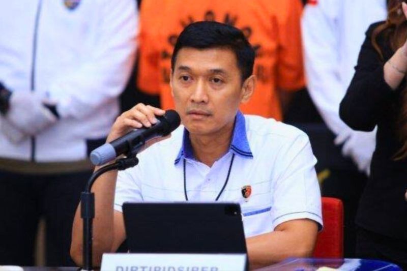 Direktur Tindak Pidana Siber Bareskrim Polri Brigjen Himawan Bayu Aji