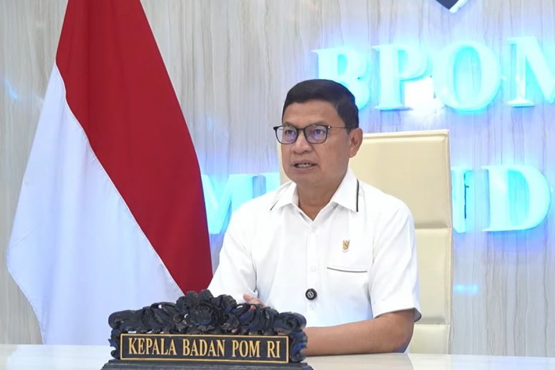 Kepala Balai Pengawasan Obat dan Makanan (BPOM) Taruna Ikrar