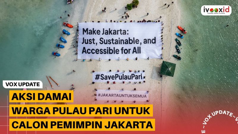 Cover Aksi Damai Warga Pulau Pari untuk Calon Pemimpin Jakarta Landscape