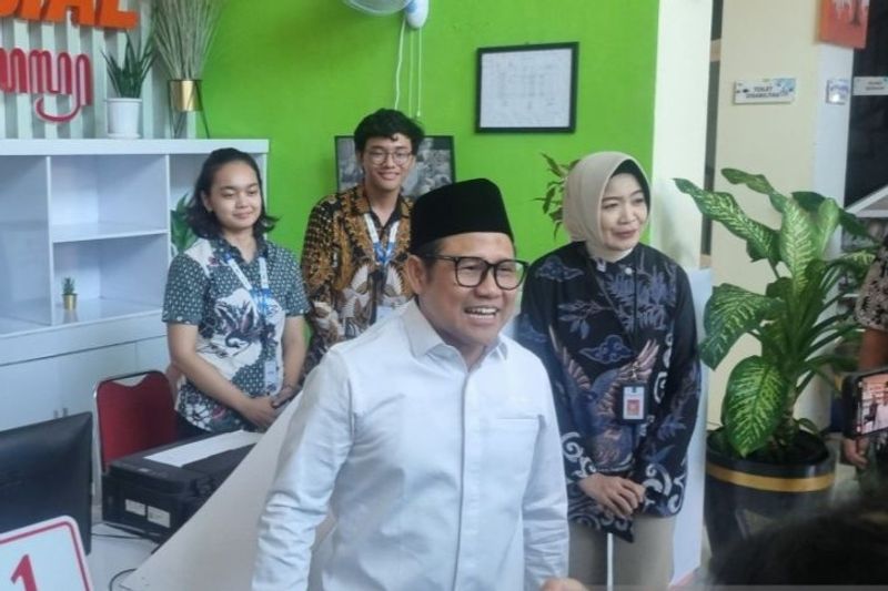 Menteri Koordinator Bidang Pemberdayaan Masyarakat Muhaimin Iskandar