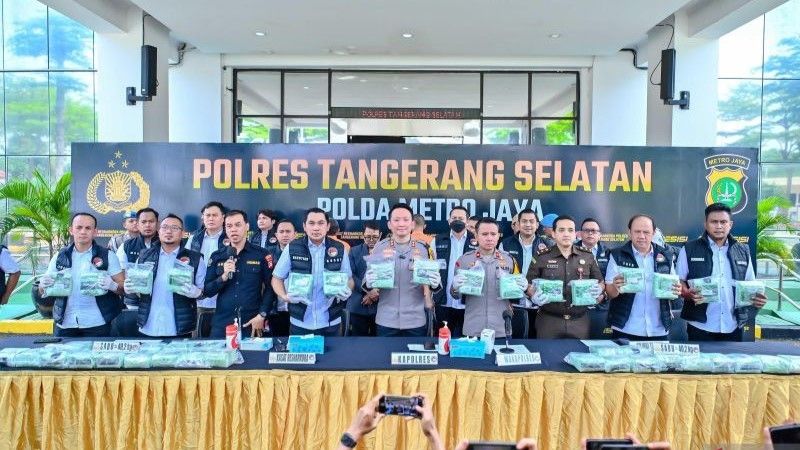 narkotika jenis sabu seberat 40,259 kilogram 