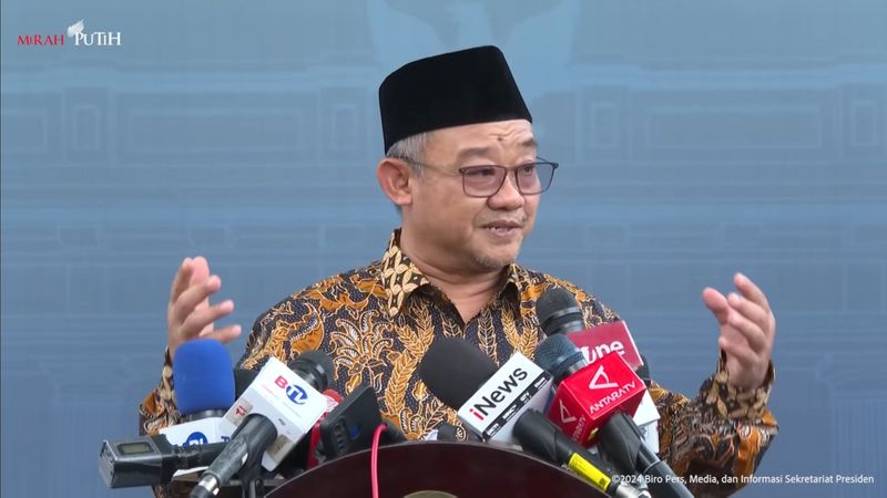 Menteri Pendidikan Dasar dan Menengah (Mendikdasmen) Abdul Mu'ti