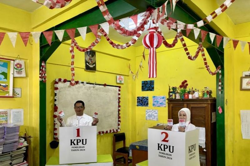 Calon gubernur DKI nomor urut 1 Ridwan Kamil
