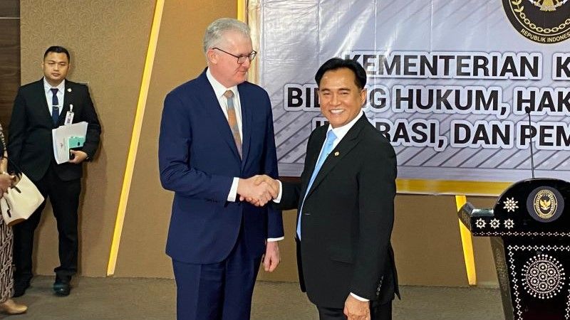 Menteri Koordinator Bidang Hukum, HAM, Imigrasi, dan Pemasyarakatan RI Yusril Ihza Mahendra 