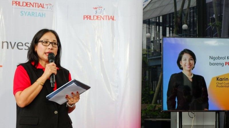 Chief Customer & Marketing Officer Prudential Indonesia Karin Zulkarnaen