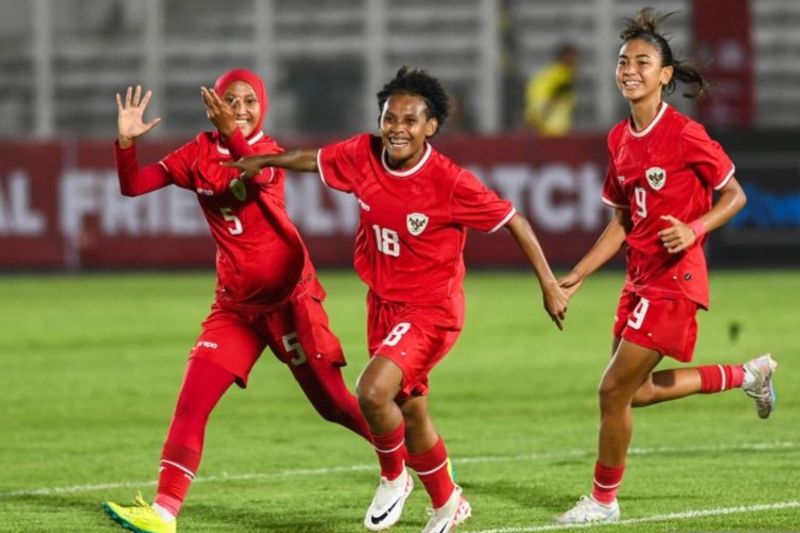 Pesepak bola Timnas putri Indonesia Marsela