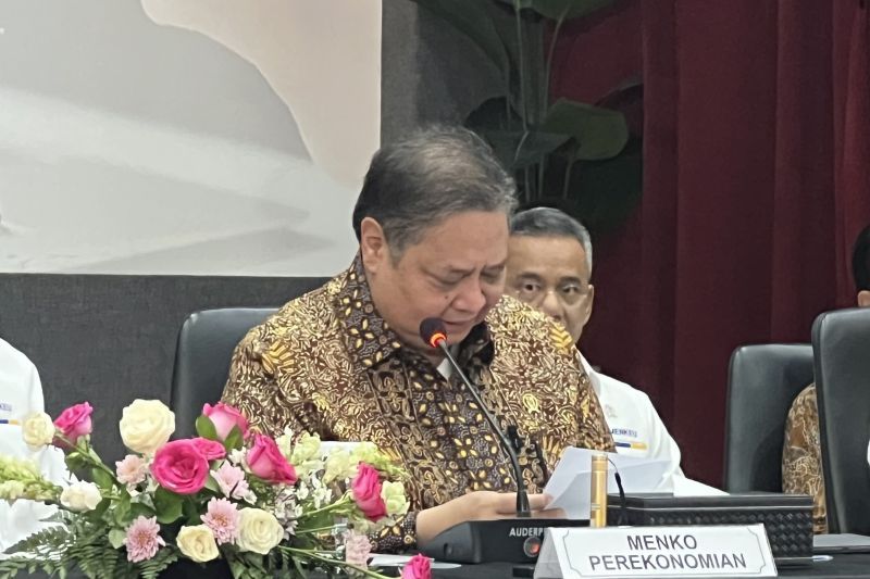 Menteri Koordinator Bidang Perekonomian Indonesia Airlangga Hartarto