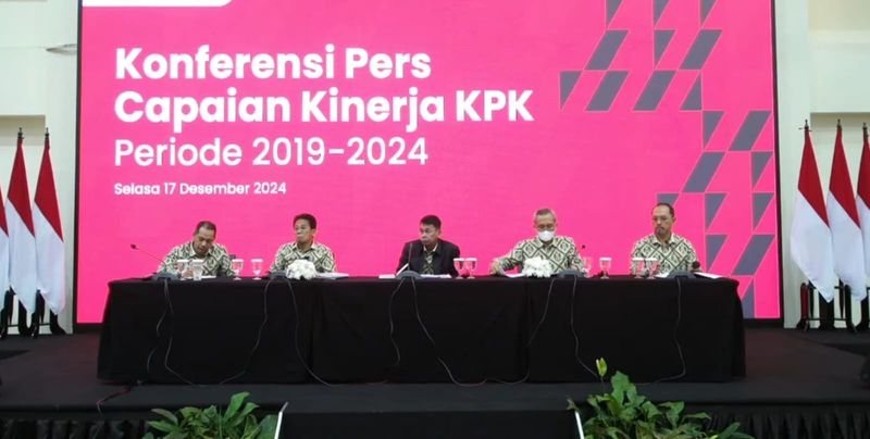 Empat pimpinan KPK periode 2019-2024