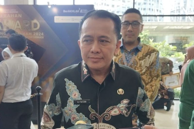 Direktur Jenderal Bina Keuangan Daerah Kementerian Dalam Negeri (Kemendagri) Agus Fatoni