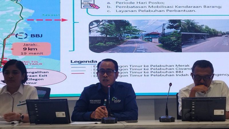 Direktur Utama PT ASDP Indonesia Ferry, Heru Widodo 