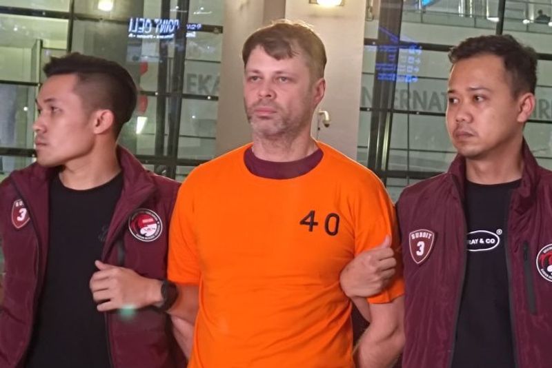 warga negara Ukraina, Roman Nazarenko (RN) otak kasus laboratorium narkotika rahasia di bali