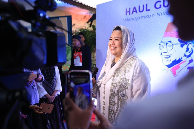 Putri kedua Gus Dur sekaligus Ketua Panitia Haul Gus Dur 2024 Yenny Wahid