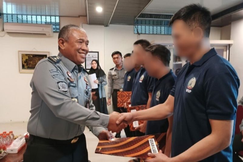 Kepala Divisi Pemasyarakatan (Kadivpas) Kanwil Kemenkumham Babel Kunrat Kasmiri