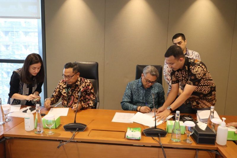 kerja sama penyaluran pembiayaan antara PT Indonesia Infrastructure Finance dan PT Polytama Propindo