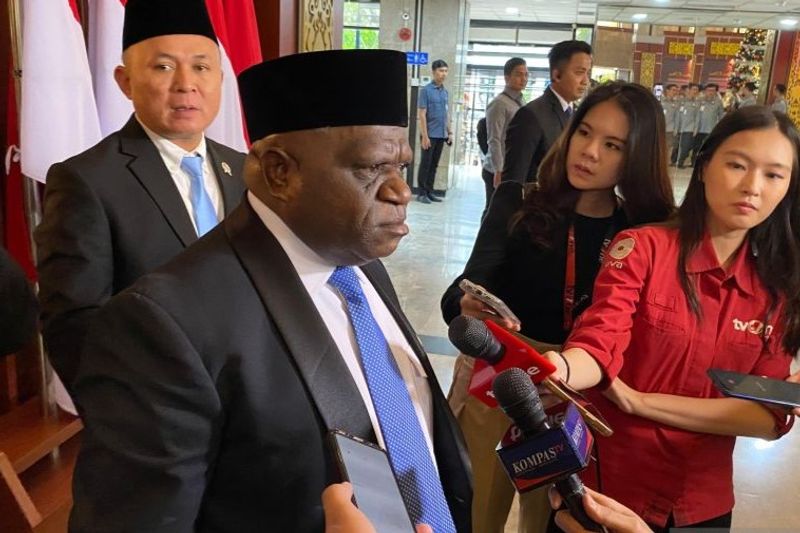 Menteri Hak Asasi Manusia Natalius Pigai
