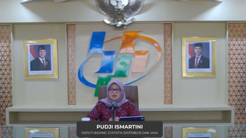 Deputi Bidang Statistik Distribusi dan Jasa BPS Pudji Ismartini