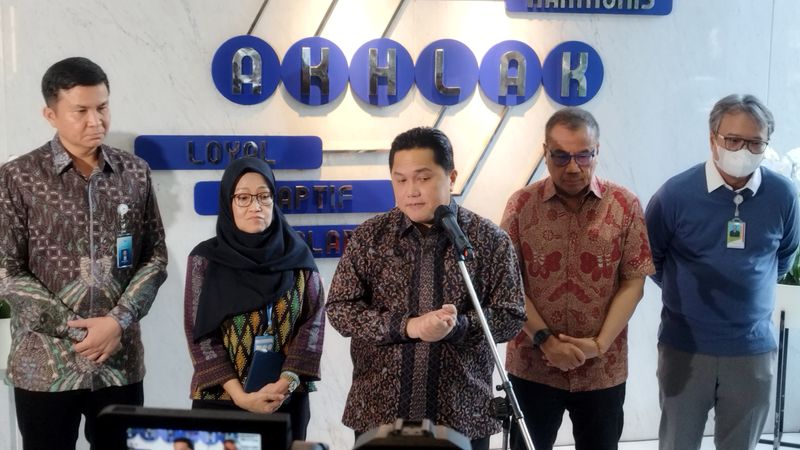 Menteri BUMN Erick Thohir 