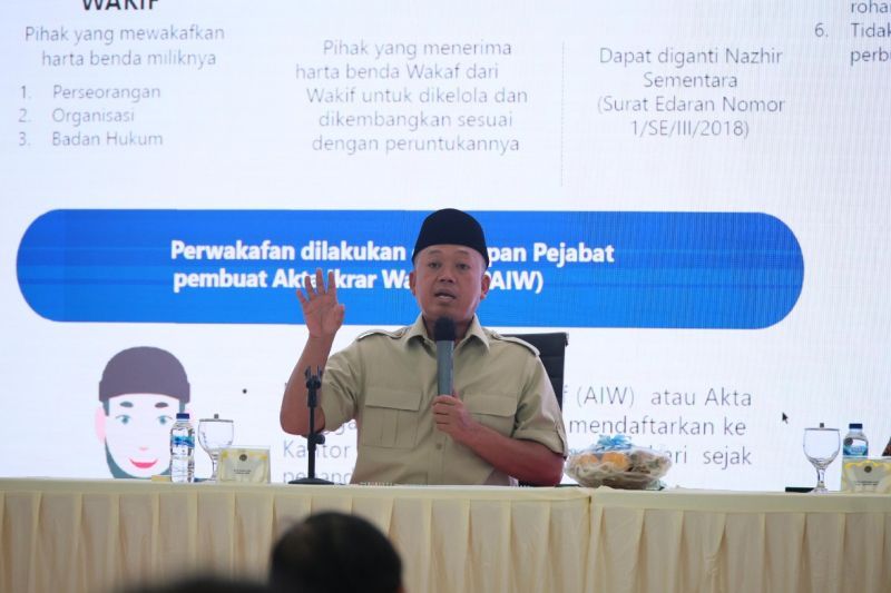 Menteri Agraria dan Tata Ruang/Kepala Badan Pertanahan Nasional (ATR/BPN) Nusron Wahid.