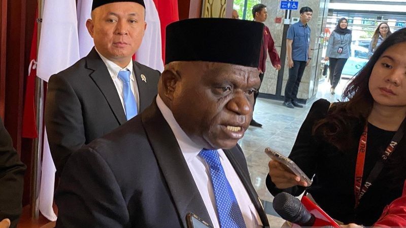 Menteri Hak Asasi Manusia Natalius Pigai