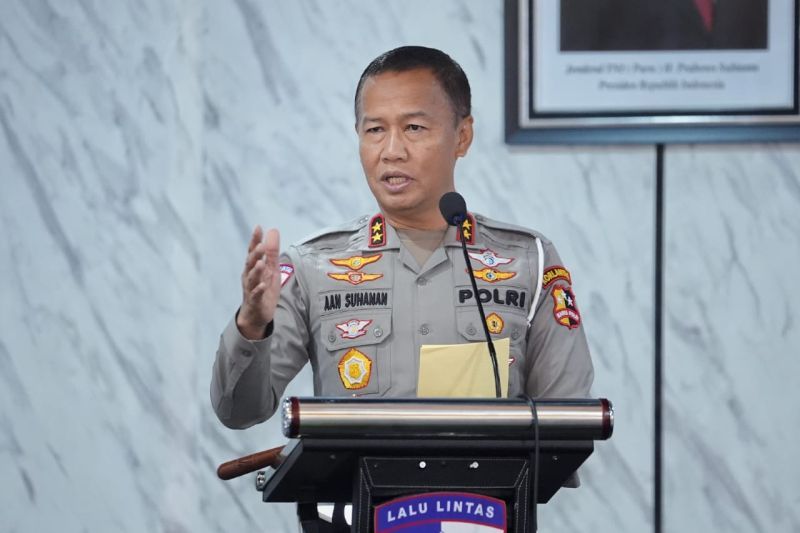 Kepala Korlantas Polri Irjen Pol. Aan Suhanan