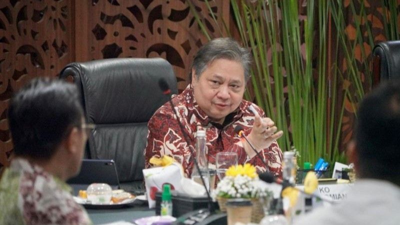 Menteri Koordinator Bidang Perekonomian Airlangga Hartarto
