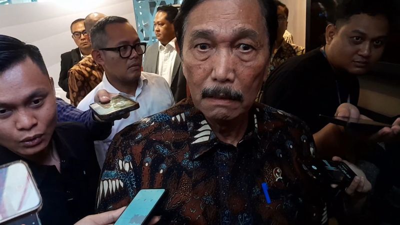 Ketua Dewan Ekonomi Nasional (DEN), Luhut Binsar Pandjaitan, dalam