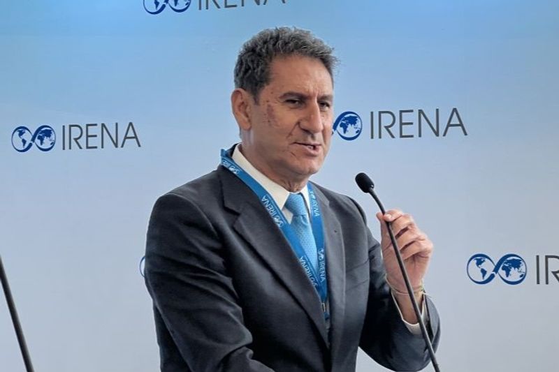 Direktur Jenderal Badan Energi Terbarukan Internasional (IRENA) Francesco La Camera