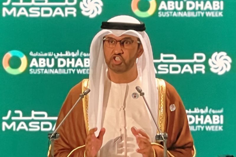 Menteri Perindustrian dan Kemajuan Teknologi Uni Emirat Arab Sultan Al Jaber