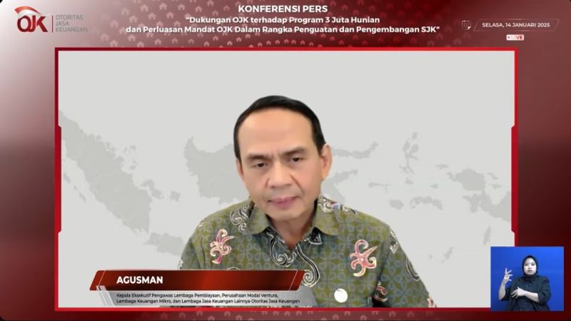 Kepala Eksekutif OJK Agusman