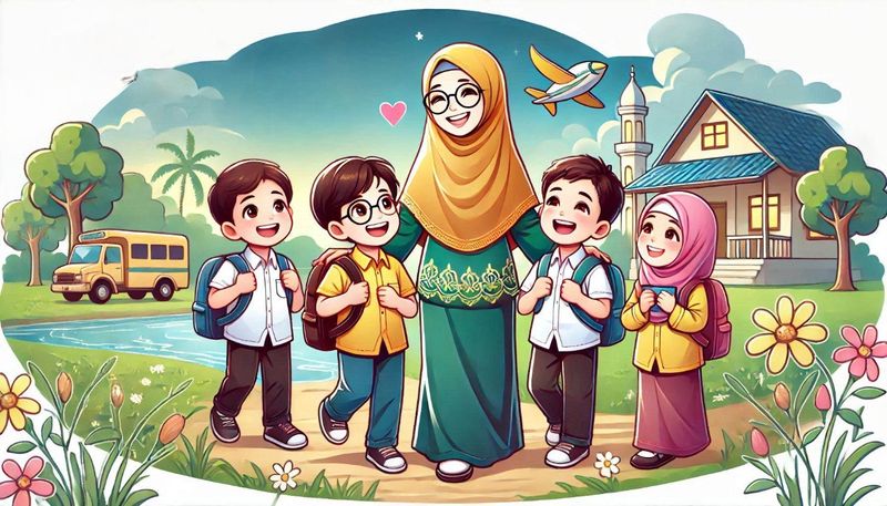 160125-Anak sekolah saat puasa3