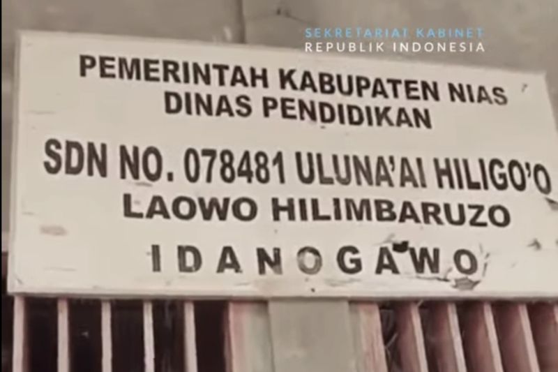 SDN 078481 Uluna'ai Hiligo'o, Kecamatan Idanogawo, Kabupaten Nias