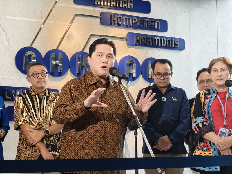 Menteri BUMN Erick Thohir 