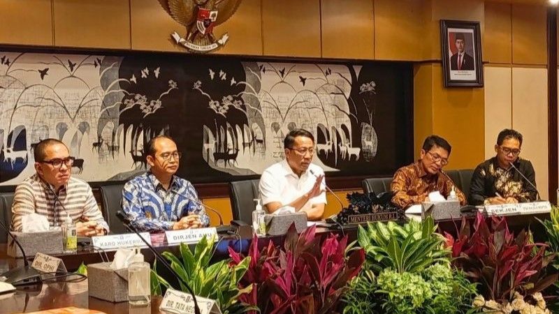Menteri Hukum (Menkum) Supratman Andi Agtas 