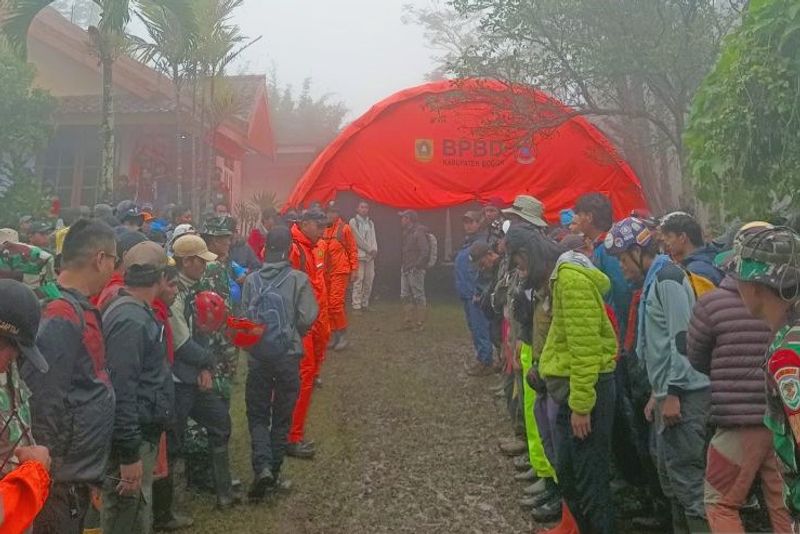 Operasi pencarian Rohadi di Gunung Joglo Bogor