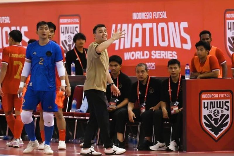 Pelatih timnas futsal Indonesia Hector Souto