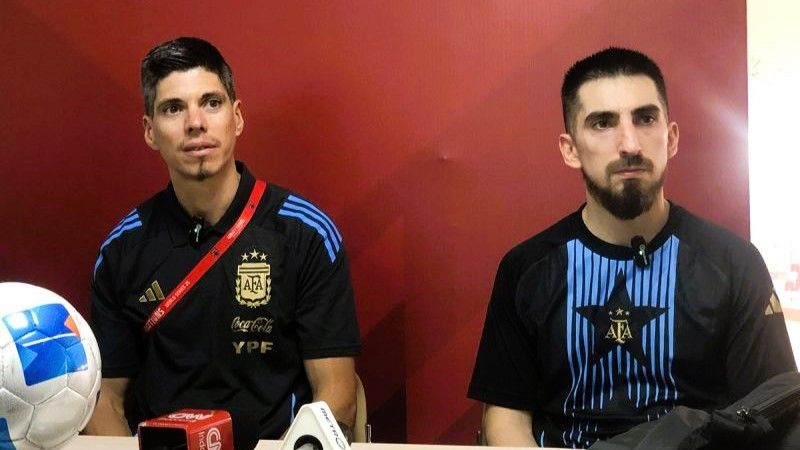 Pelatih timnas futsal Argetina Matias Lucuix